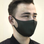 Зеленая защитная маска